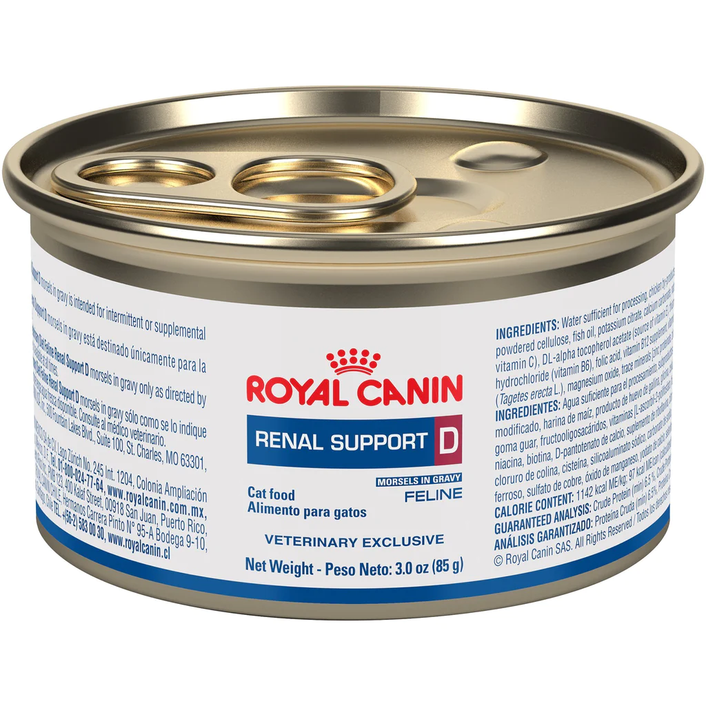 Alimento para Gato Lata Royal Canin Support D Mig 85 Gr - 12 Pzas