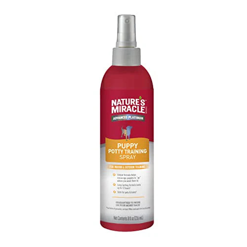 Spray Atrayente Entrenador para Cachorros 236 Ml - Nature`s Miracle