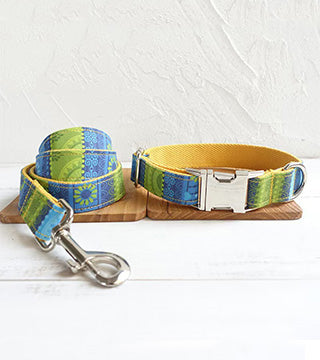 Correa y Collar Estillo Mandala Para Perros - Liampet