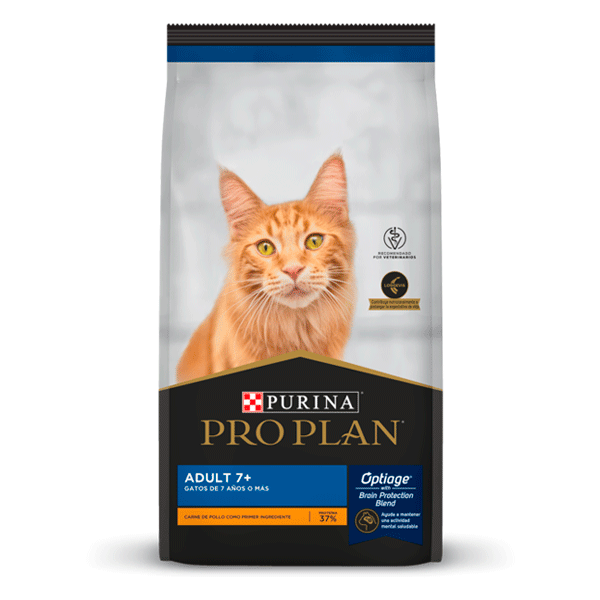 Alimento para gato Pro Plan Adulto 7+ Optiage 3 Kg, gatos, ProPlan, Mister Mascotas