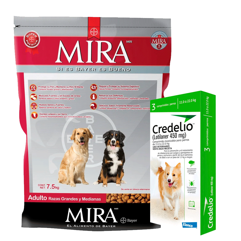  Mira + Credelio GRATIS