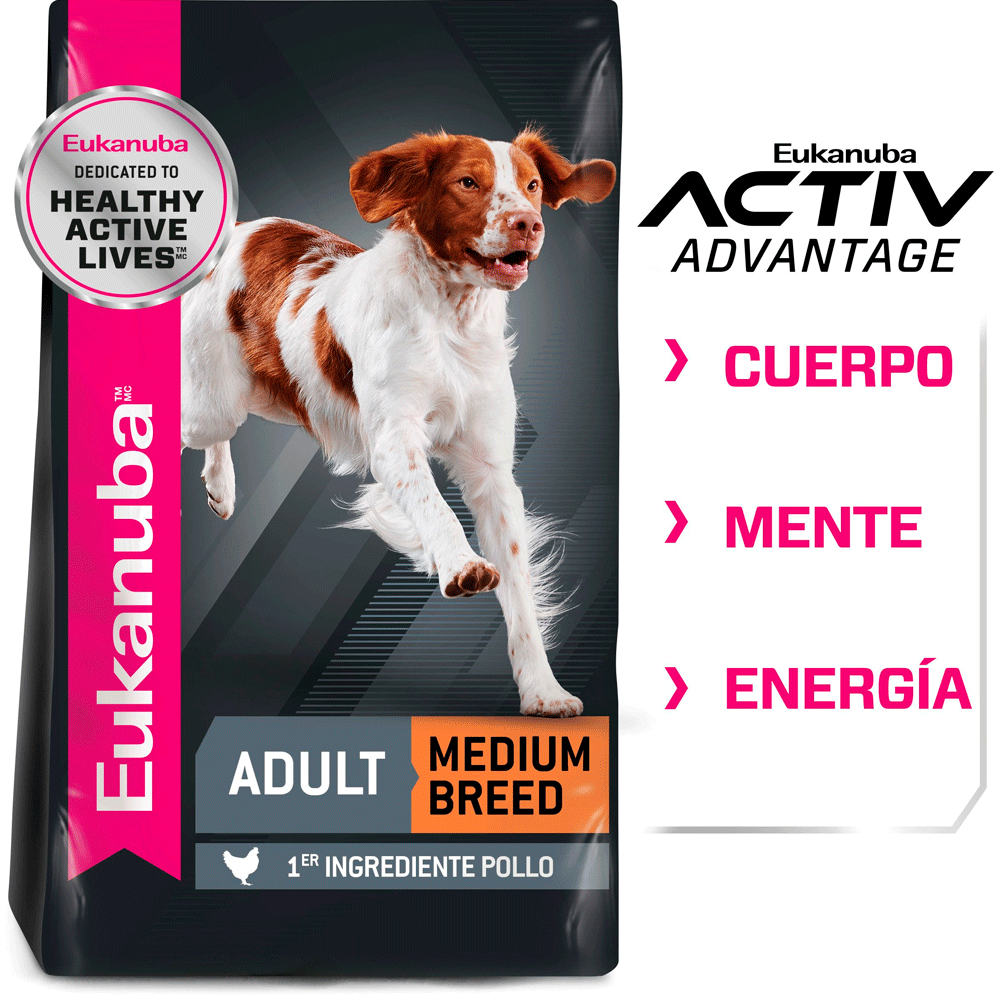 Eukanuba Adulto Raza Mediana - Alimento Adult Medium Breed