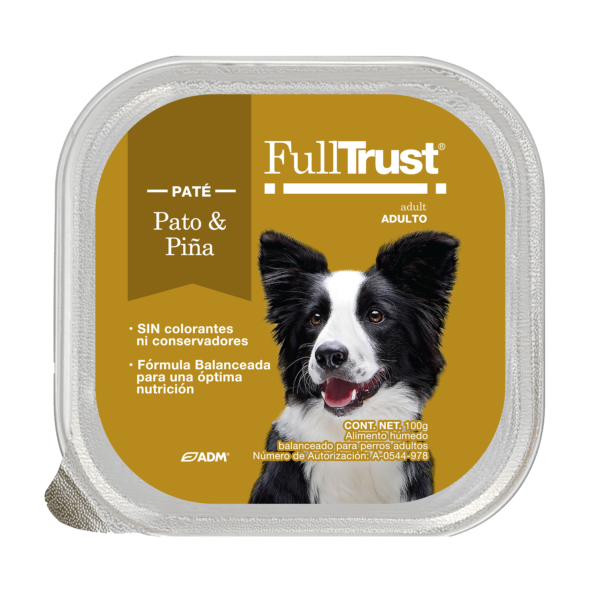 Alimento Humedo para Perro Full Trust Sabor Pato y Piña - 4 Pack