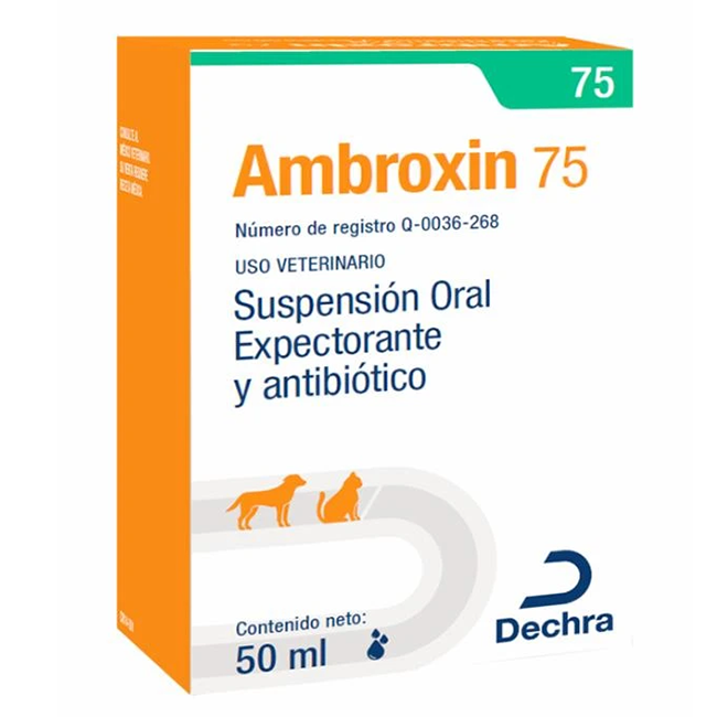 Ambroxin 75 Frasco 50 ml - Dechra