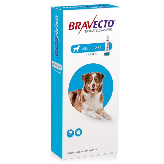 BRAVECTO SPOT ON DOG 1000 MG PIPETA