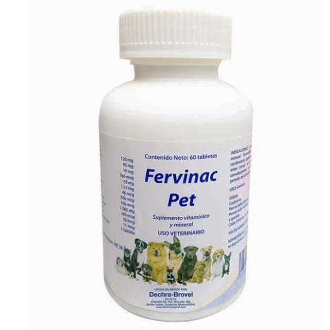 Fervinac PET 60 tabletas - Dechra