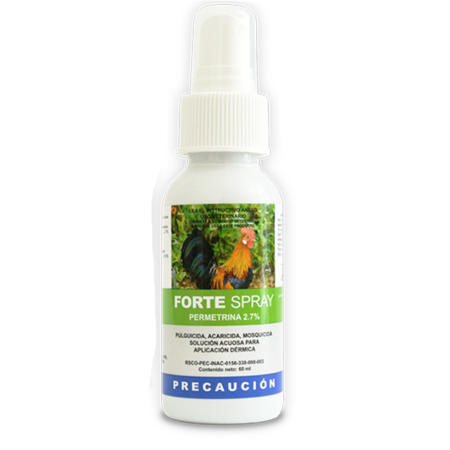 Forte Spray Pulguicida 60 Ml - MederiLab