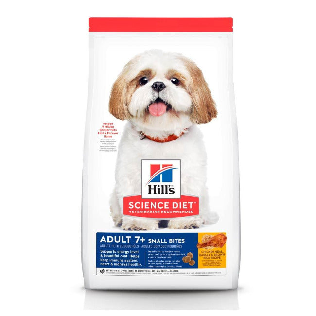 Hills Small Bites Adulto7+ - Alimento para Perro Raza Pequeña Science Diet