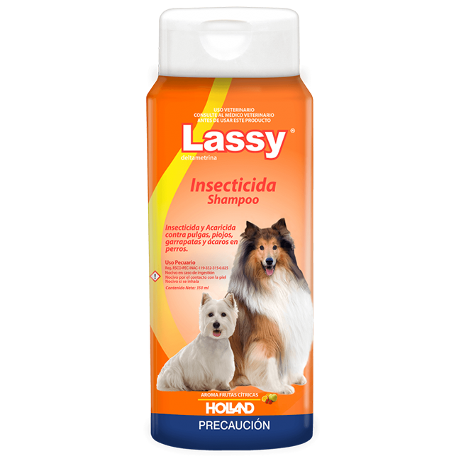 Lassy Shampoo Insecticida Antipulgas 350 ml - Holland