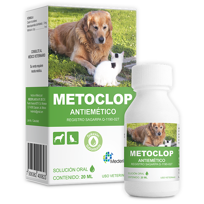 Metoclop Oral, Antiemético Solución Oral 20 Ml - MederiLab