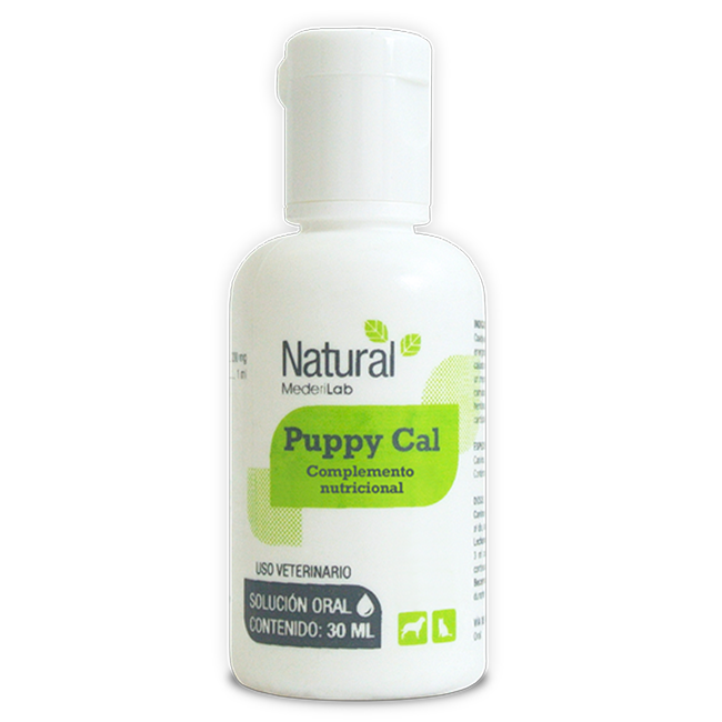 Natural Puppy Cal Complemento Nutricional Solución Oral - MederiLab