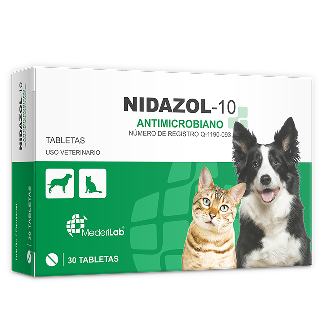 Nidazol Antimicrobiano 30 Tabletas - MederiLab