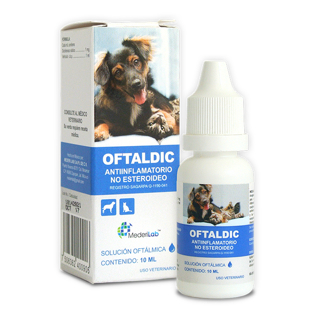 Oftaldic Solución Oftálmica 10 Ml - Mederilab