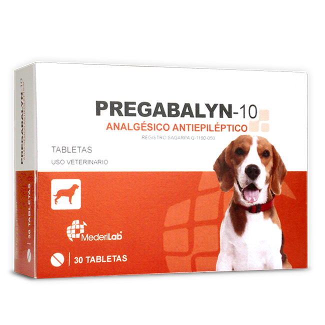 Pregabalyn-10 Analgésico/ Antiepiléptico 30 Tabletas - MederiLab