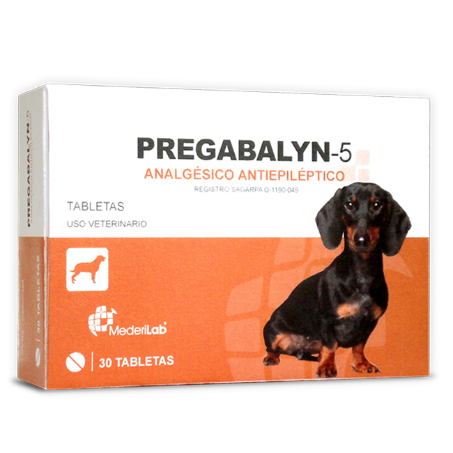 Pregabalyn-5 Analgésico / Antiepiléptico 30 Tabletas - MederiLab