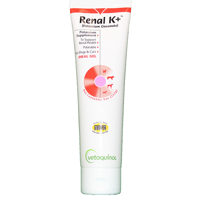 Renal K+ Gel Oral 142 Gr - Vetoquinol