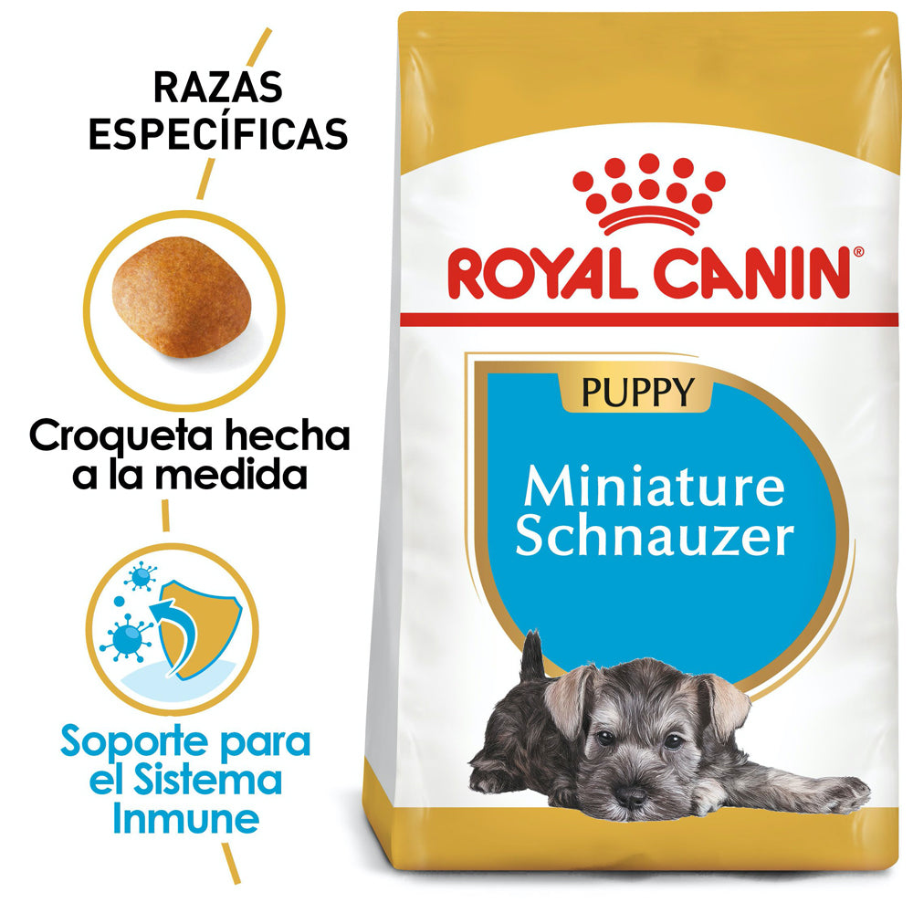 Royal Canin Miniature Schnauzer Puppy 1.13 Kg - Alimento para Cachorro