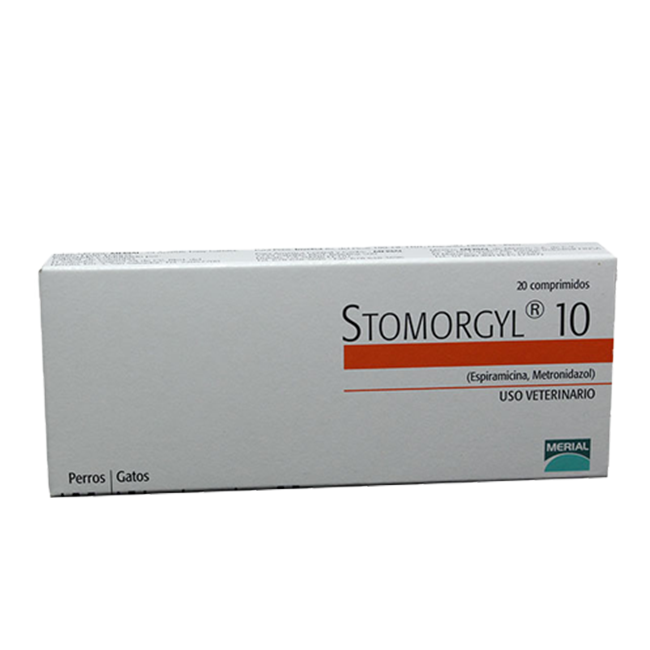 Stomorgyl 10, 20 Tabletas - Merial