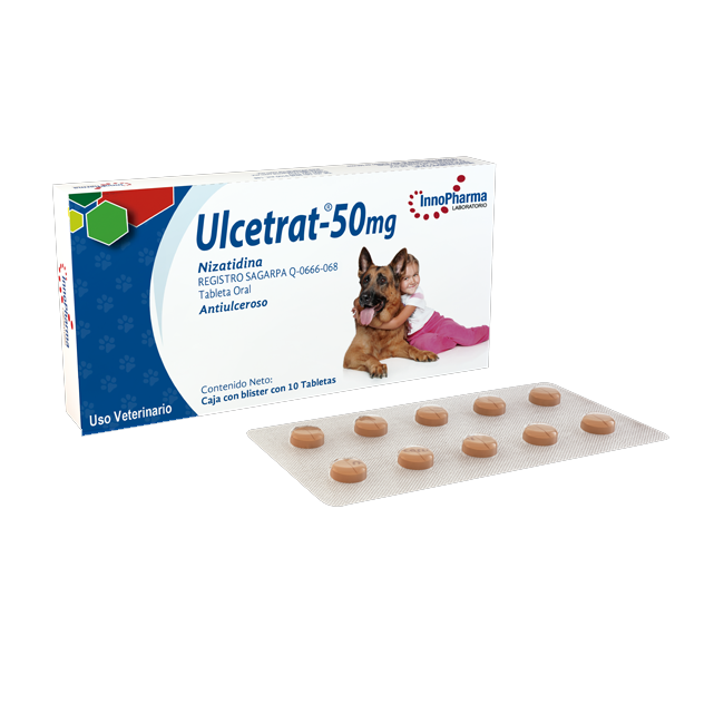 Ulcetrat Caja Con 10 Tabletas - InnoPharma