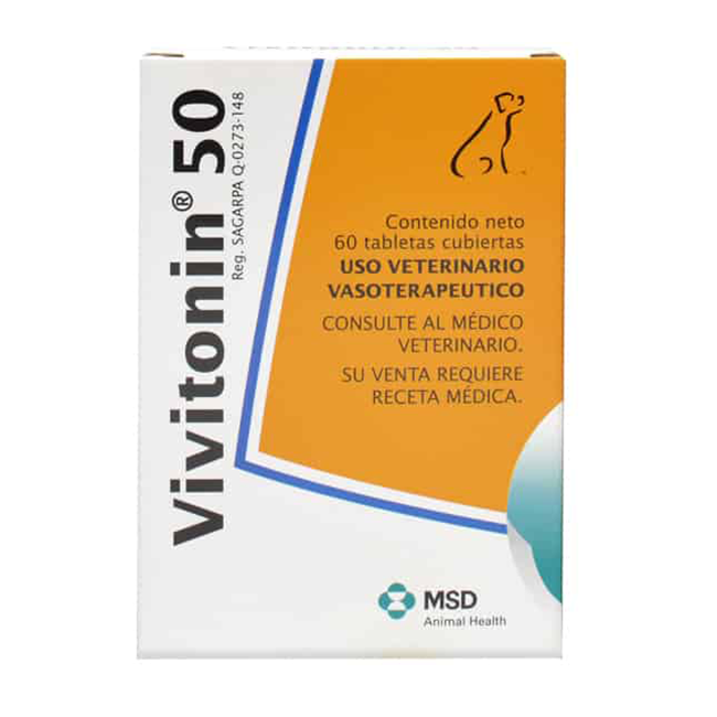 Vivitonin 50, 60 Tabletas – MSD Salud Animal 