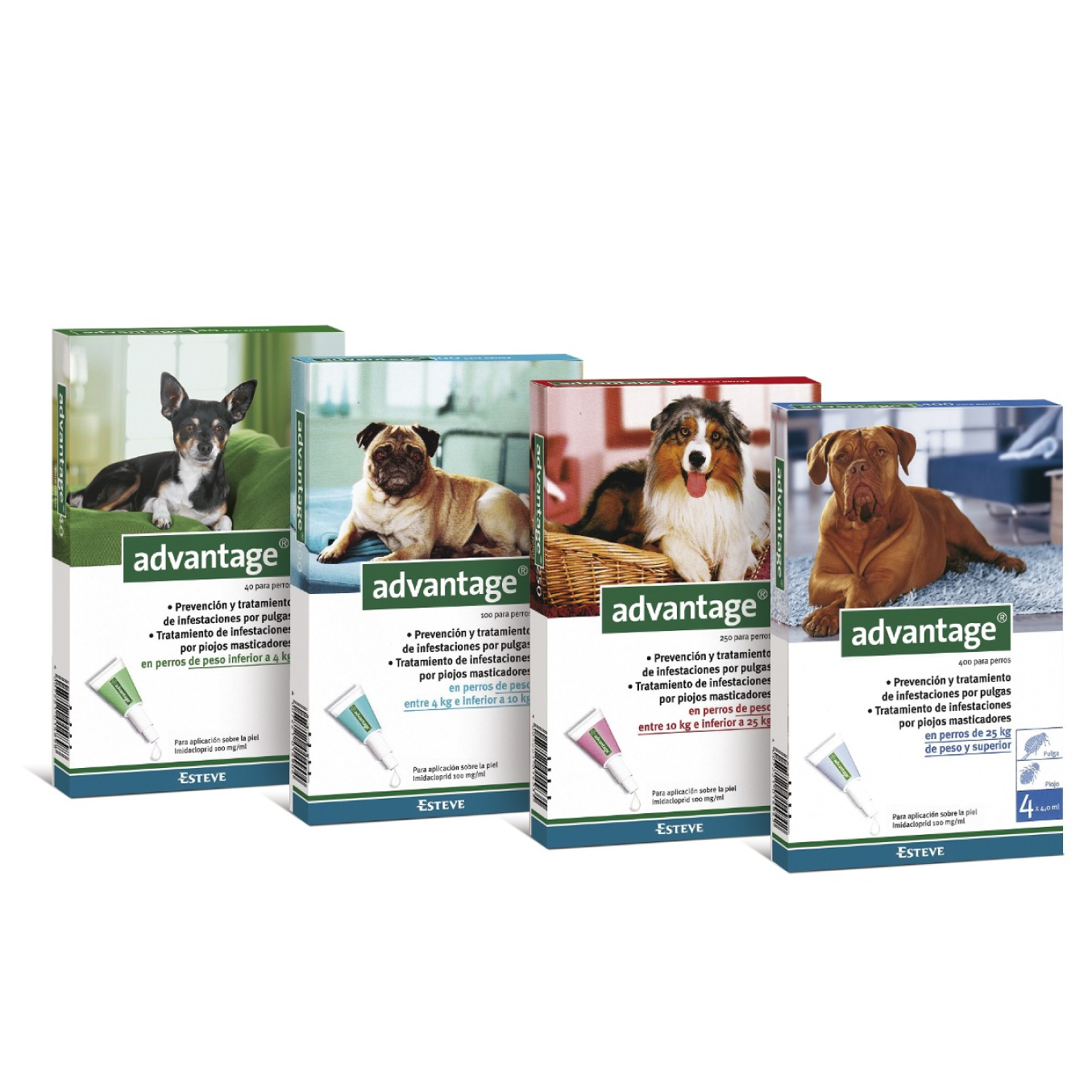 advantage bayer pipeta pulguicida antipulgas  y pulguicida para perro y gato