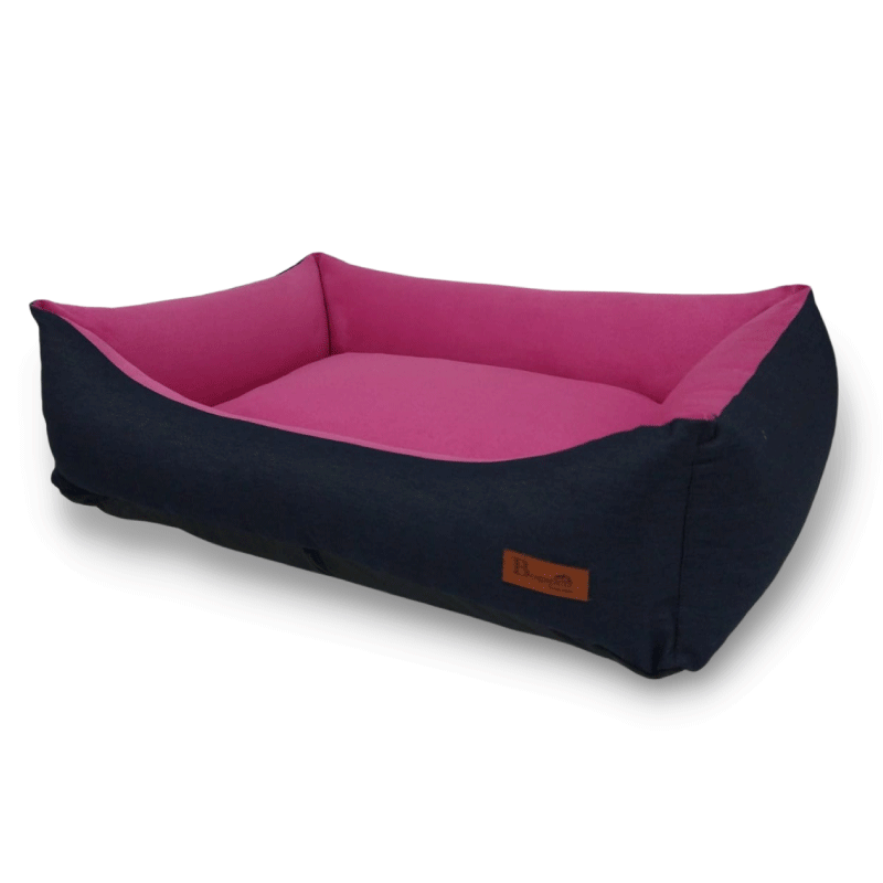 camas para perros fucsia
