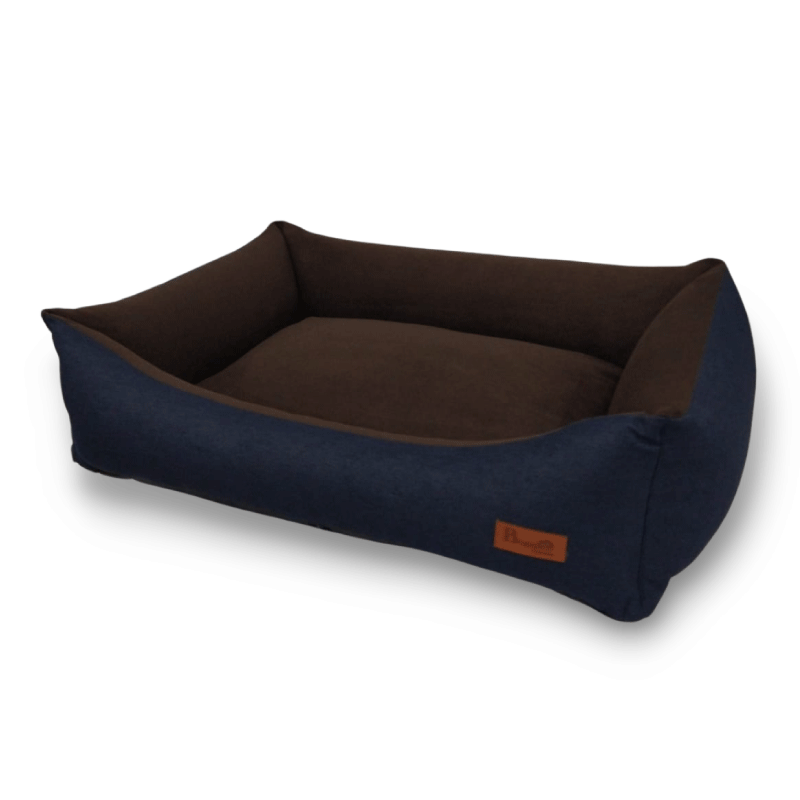 cama para perro cafe