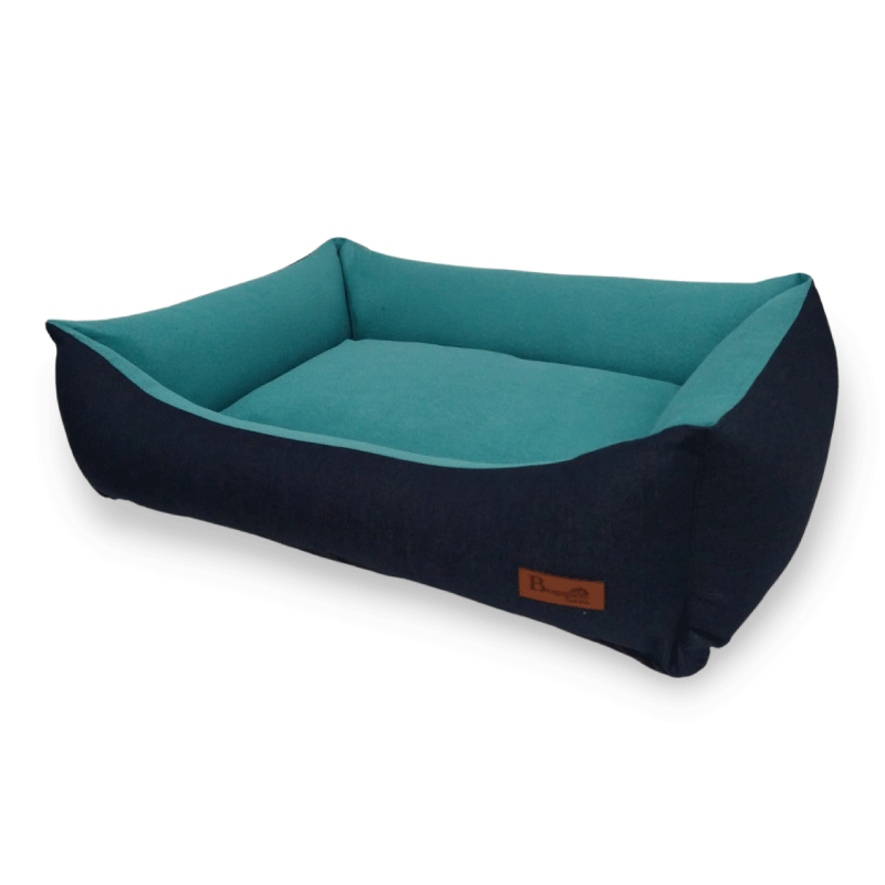 cama para perros turqueza