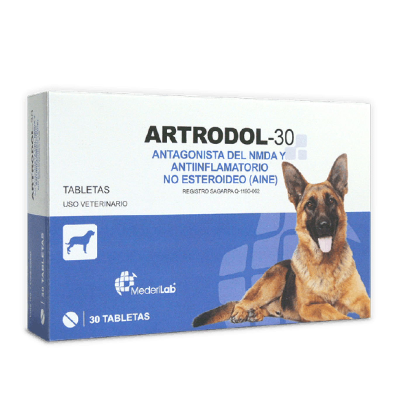 artrodol 30 tabletas antiinflamatorio 30 tabletas mederilab