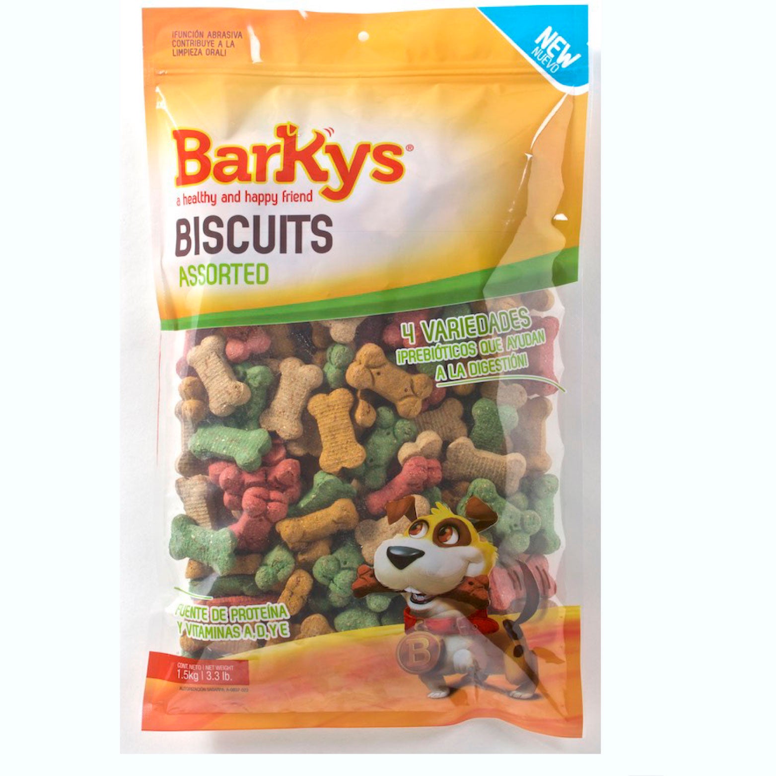 Barkys Biscuits Crema De Cacahuate 1.5 Kg - Peanut Butter Premios, Premios, Barkys, Mister Mascotas