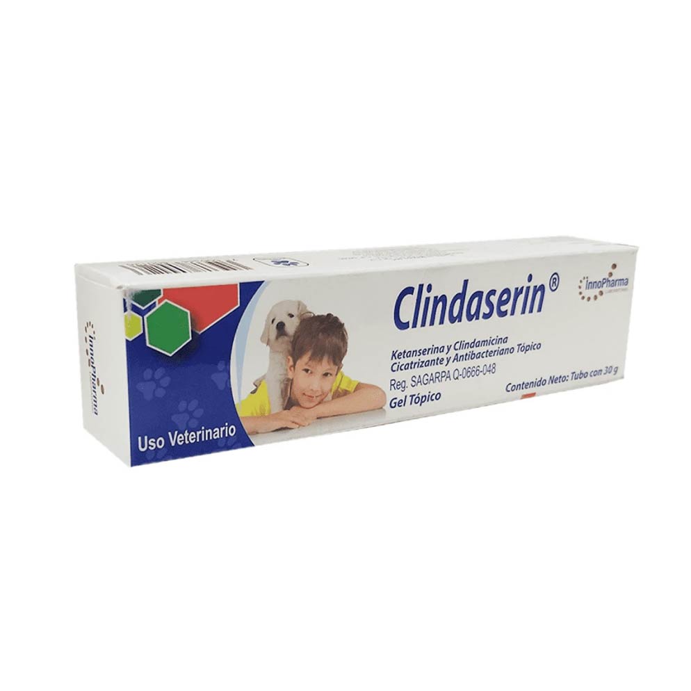 Clindaserin Clindamicina Gel tópico Cicatrizante y antibiótico Innopharma