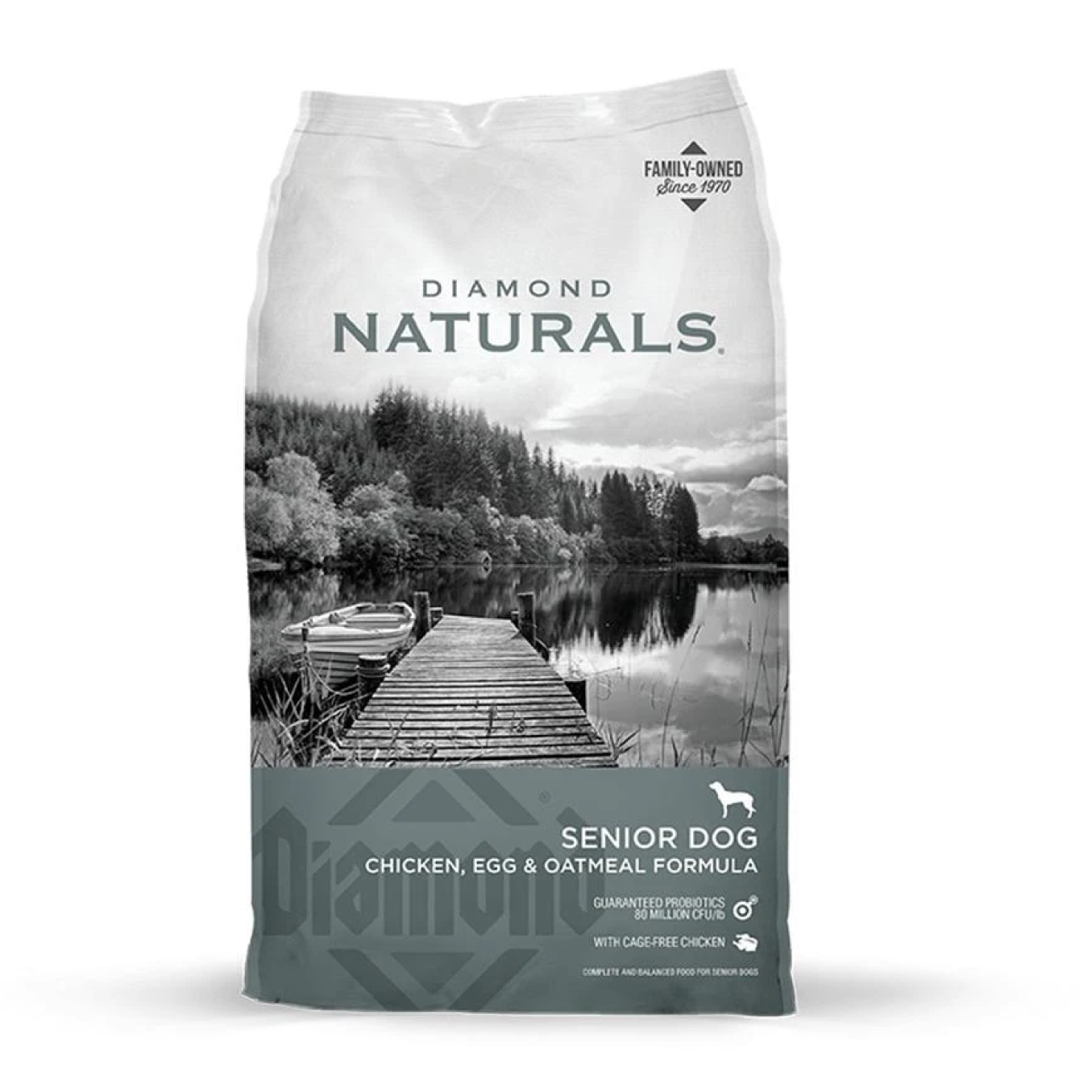 Diamond Naturals Senior Pollo Huevo y Avena - Alimento Para Perro