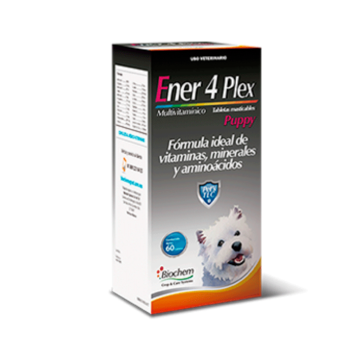 vitaminas para perros cachorros ener 4 plex puppy