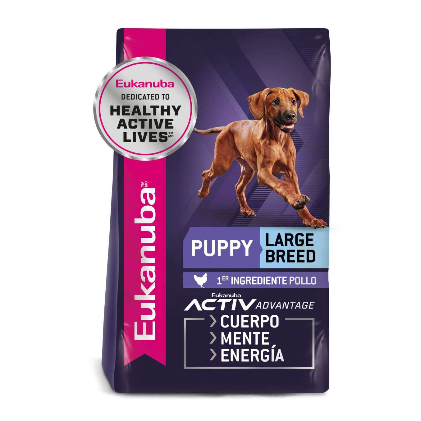 eukanuba puppy large breed cachorro raza grande acti advantage