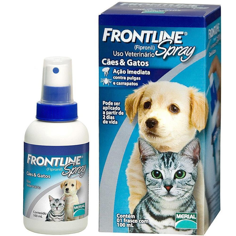 Antipulgas y Garrapatas Frontline Spray - 100 ml, Salud, Merial, Mister Mascotas