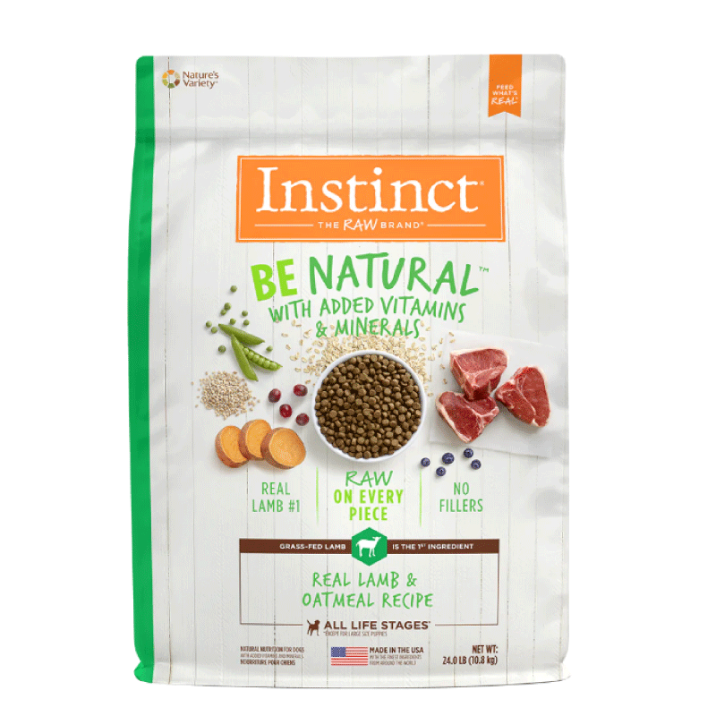 Instinct Be Natural Cordero Alimento para Perro