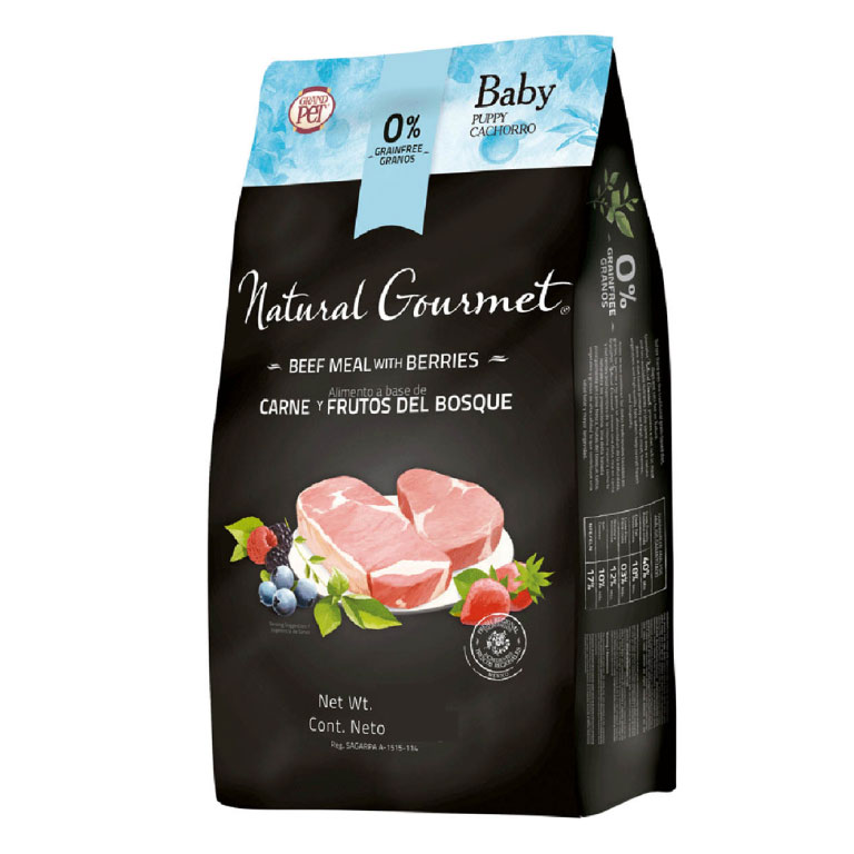 Natural Gourmet Baby - Alimento Para Cachorro, perro, Grand Pet, Mister Mascotas