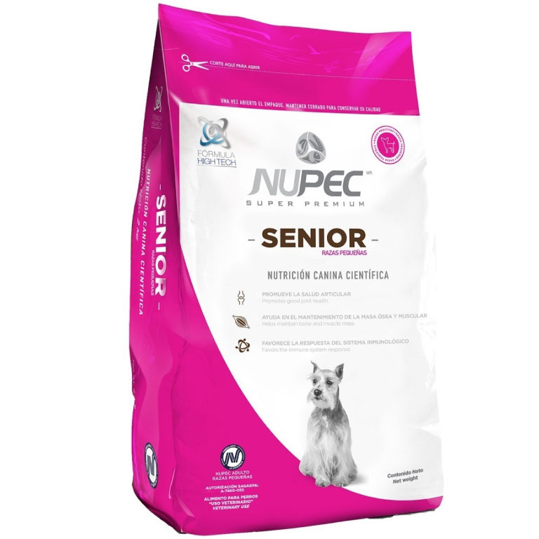 Nupec Senior Razas Pequeñas - Alimento Para Perro, perro, Nupec, Mister Mascotas