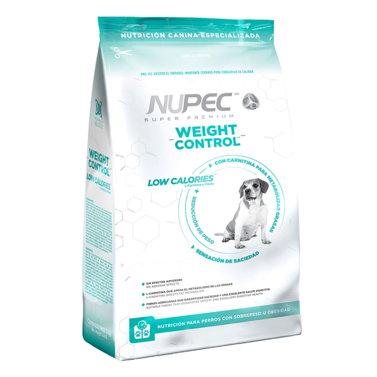 Nupec Weight Control -Alimento Control de Peso, perro, Nupec, Mister Mascotas