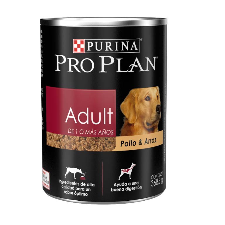 Lata Pro Plan Adulto Pollo  y Arroz - Alimento para Perro, perro, ProPlan, Mister Mascotas